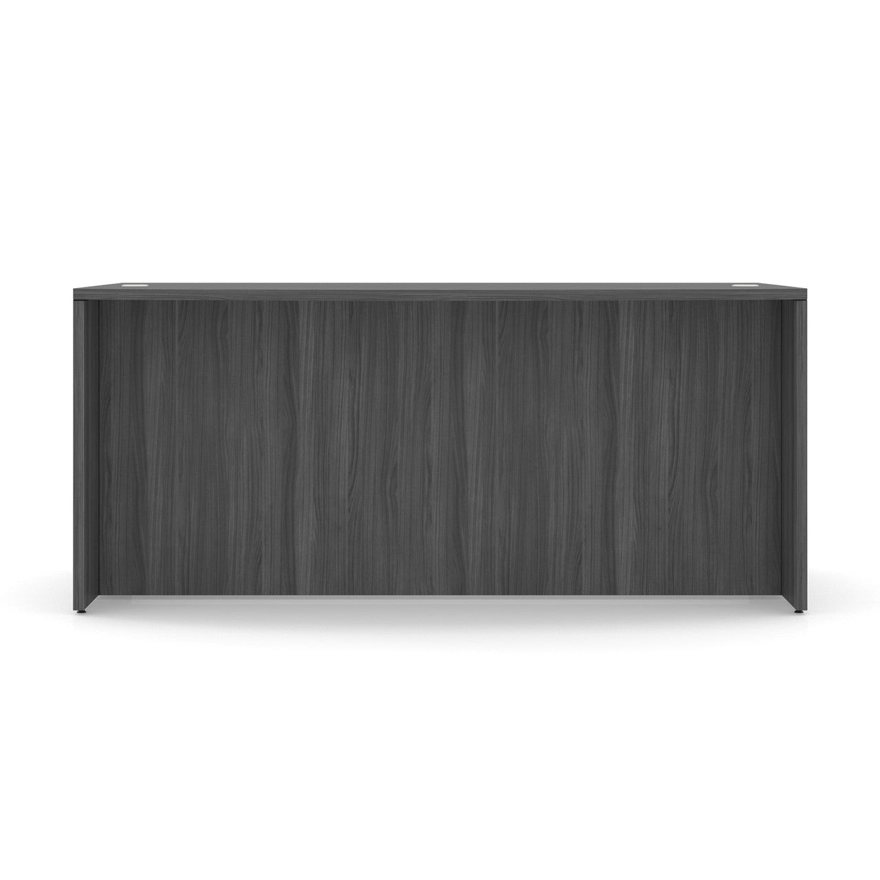 66" or 71" OfficeSource Bowfront Desk with 6 Drawers in 8 Finishes