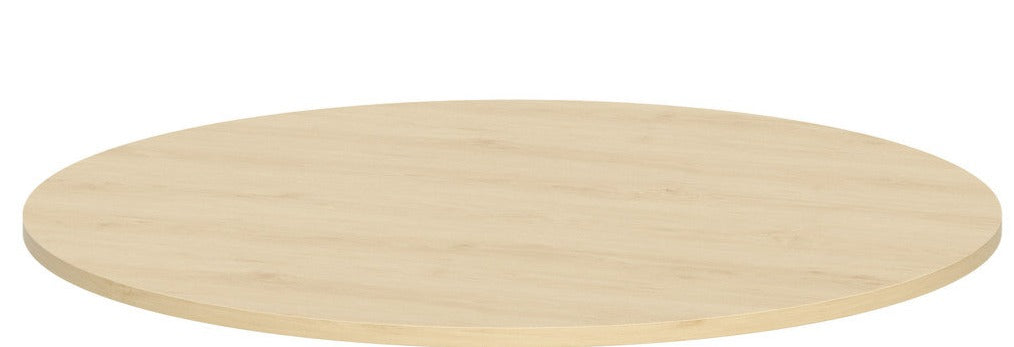 Round Laminate Table Tops in 8 Finishes and 4 Sizes with LIfetime Warranty