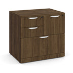Combination File - Lateral File Drawer, Vertical File Drawer & Two Utility Drawers - 7 Finishes