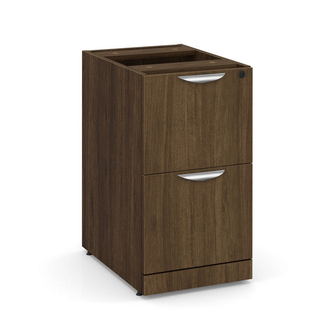 66" or 71" OfficeSource Bowfront Desk with 6 Drawers in 8 Finishes