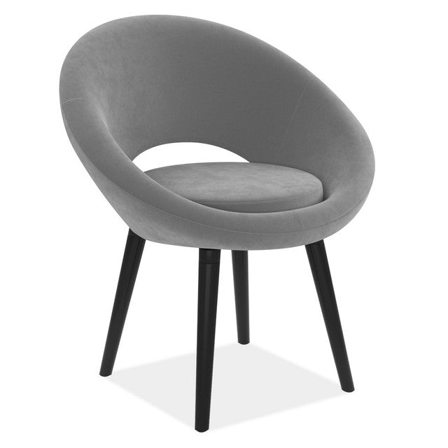 OfficeSource Scoop Collection Mid-Century Modern Chairs