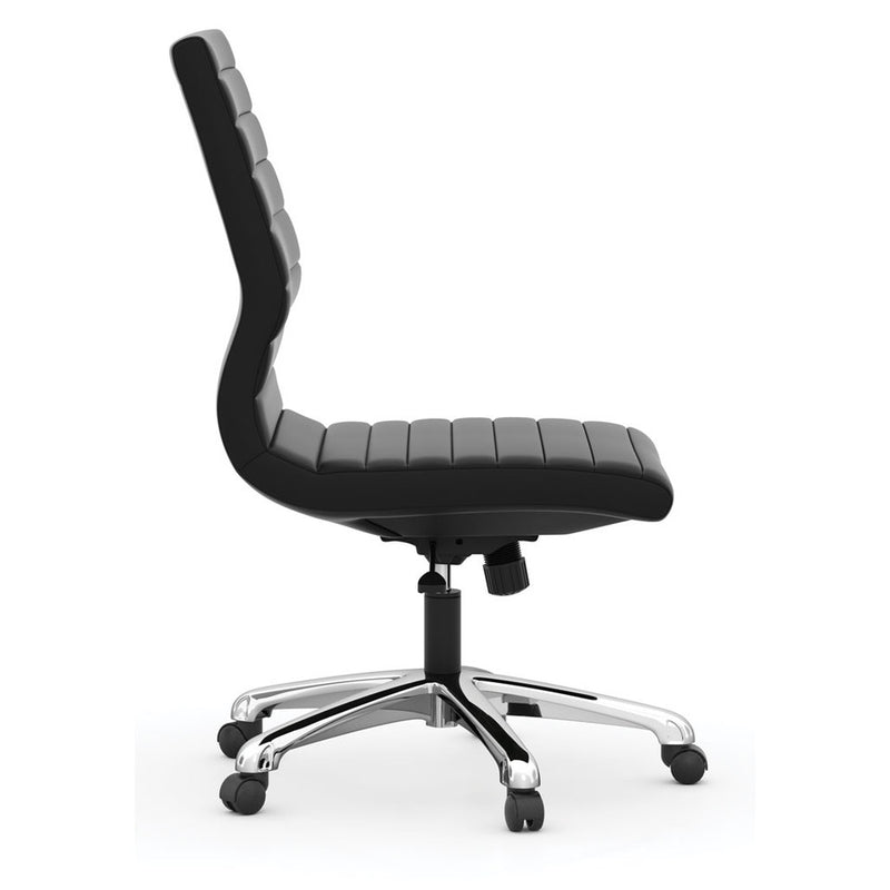OfficeSource Tre Lite Collection Executive Chairs w/Chrome Base
