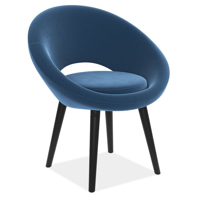 OfficeSource Scoop Collection Mid-Century Modern Chairs