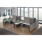 New - Deluxe Sit-Stand Desk - 4 Sizes, Base in 3 colors, Tops in 7 Finishes, 15-Year Warranty