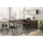 New - Deluxe Sit-Stand Desk - 4 Sizes, Base in 3 colors, Tops in 7 Finishes, 15-Year Warranty