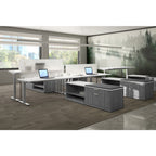 New - Deluxe Sit-Stand Desk - 4 Sizes, Base in 3 colors, Tops in 7 Finishes, 15-Year Warranty