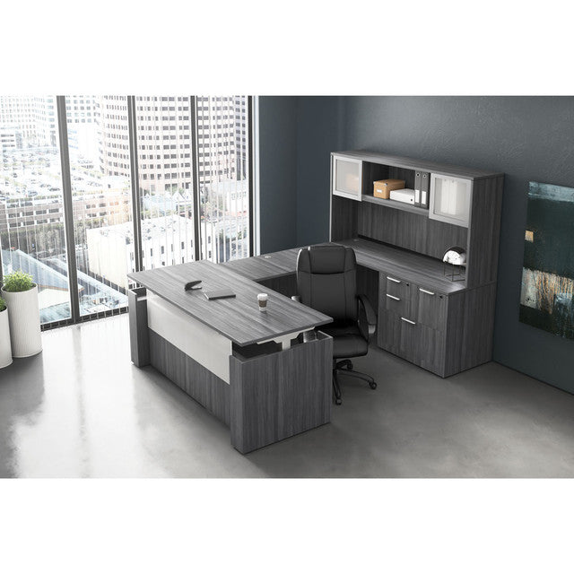 New - Deluxe Sit-Stand Desk - 4 Sizes, Base in 3 colors, Tops in 7 Finishes, 15-Year Warranty