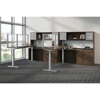 New - Deluxe Sit-Stand Desk - 4 Sizes, Base in 3 colors, Tops in 7 Finishes, 15-Year Warranty