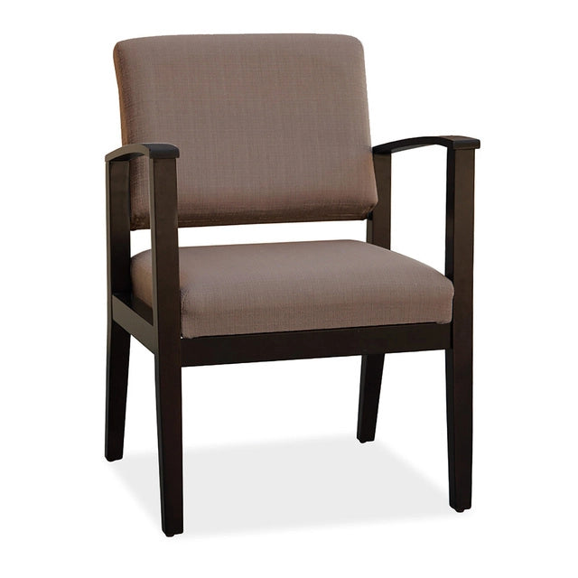 Designer Guest Chair Chelsea Collection In Black Bonded Leather