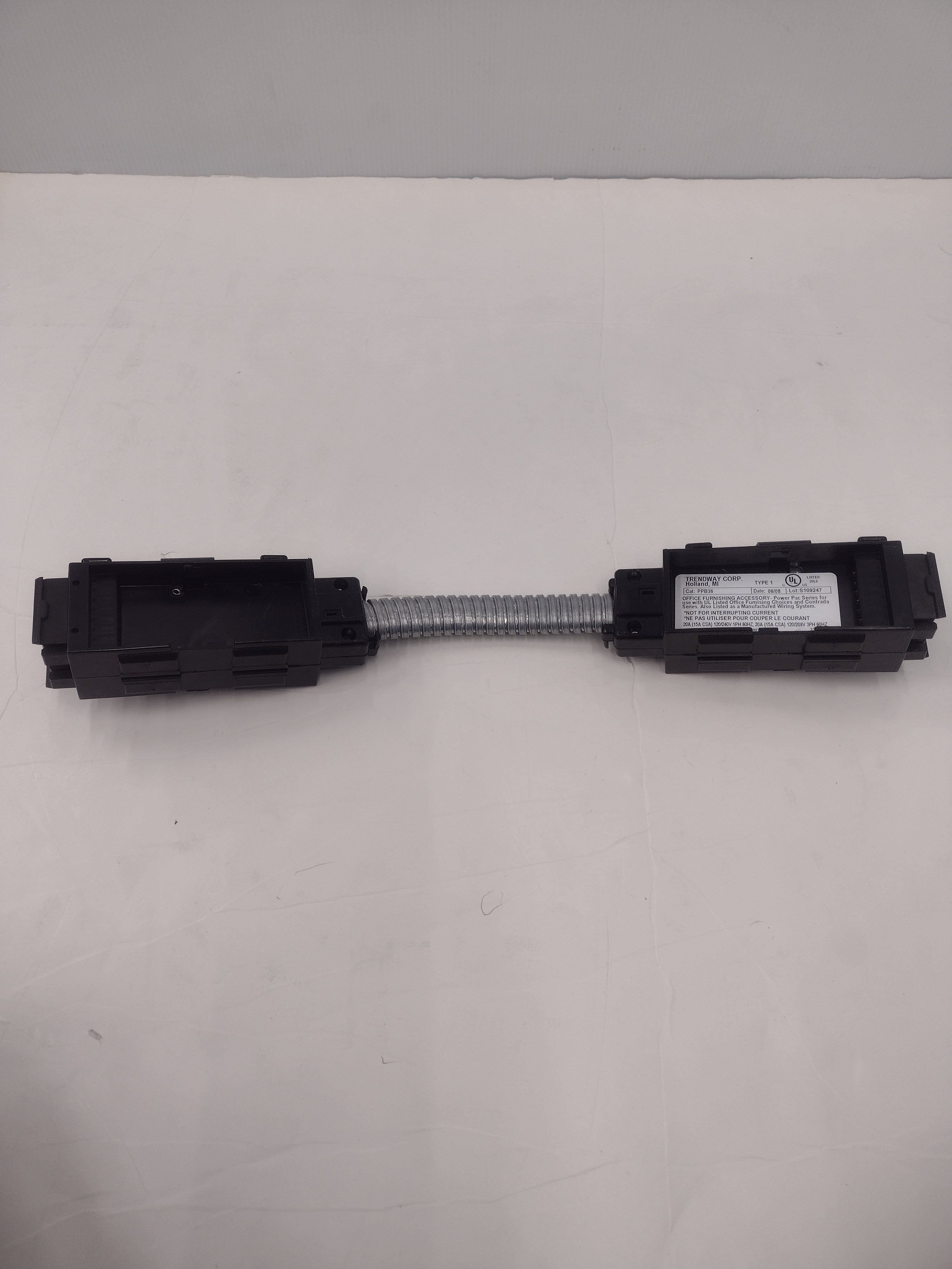 Trendway PPB36 Power Pac Block/Connector for Choices/Contrada Series Cubicles