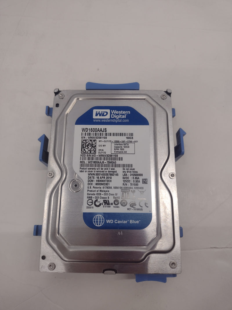 Western Digital Blue WD1600AAJS 160GB 7200 RPM SATA 3.0 Gb/s Internal Hard Drive