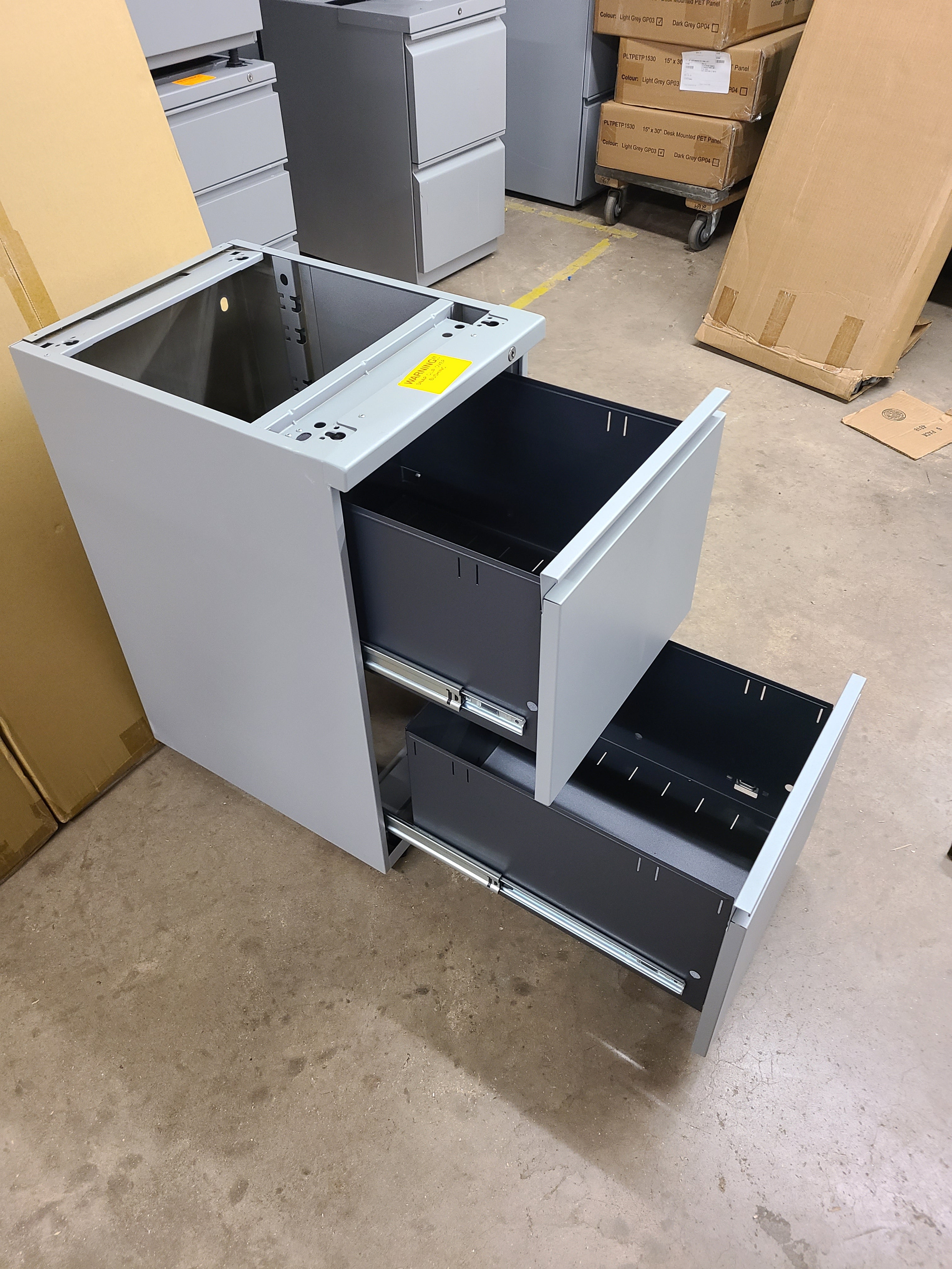Haworth, Under-Desk, file-drawer pedestals, like new