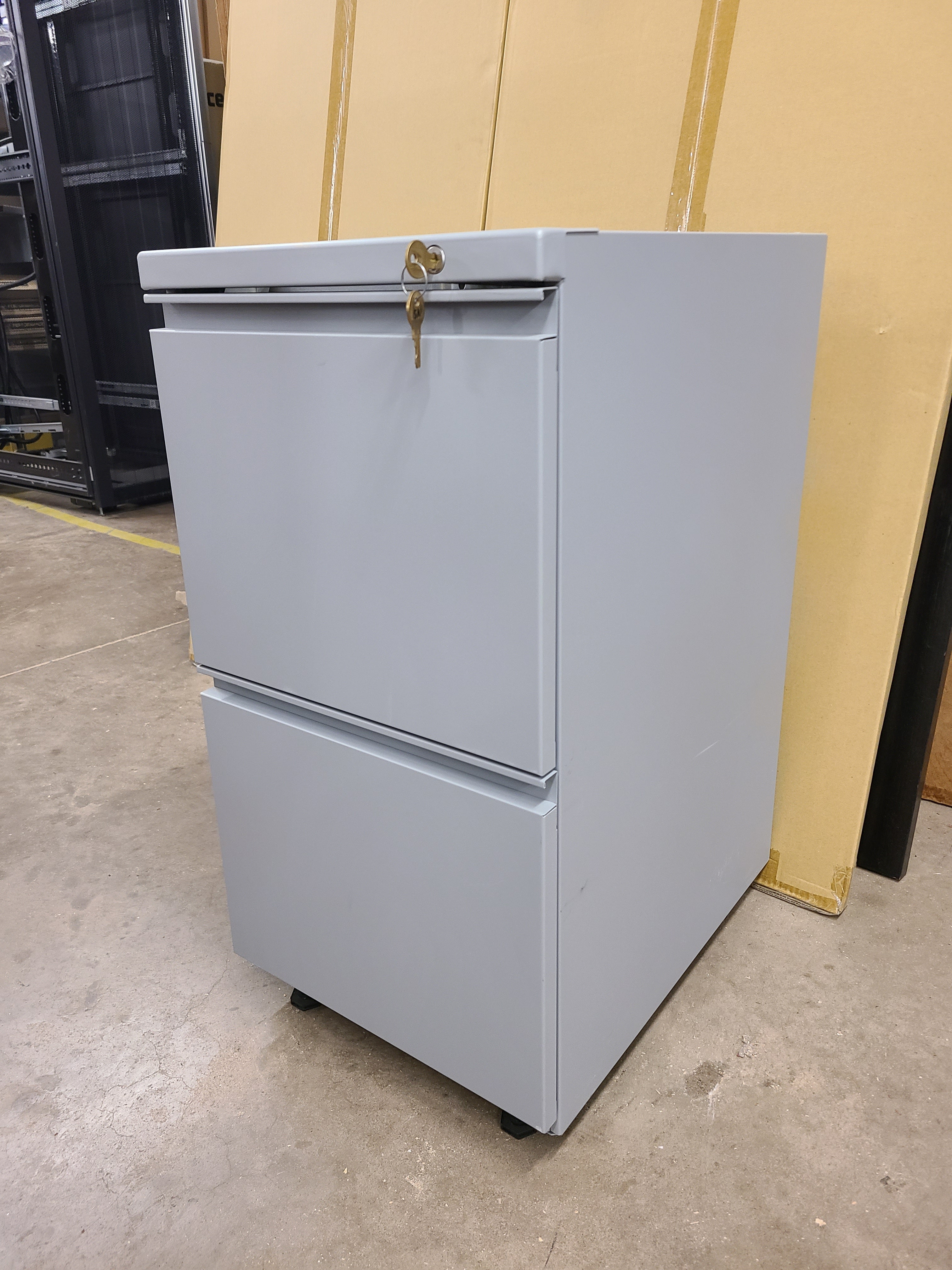 Haworth, Under-Desk, file-drawer pedestals, like new