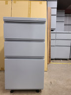 Haworth, Under-Desk, file-drawer pedestals, like new