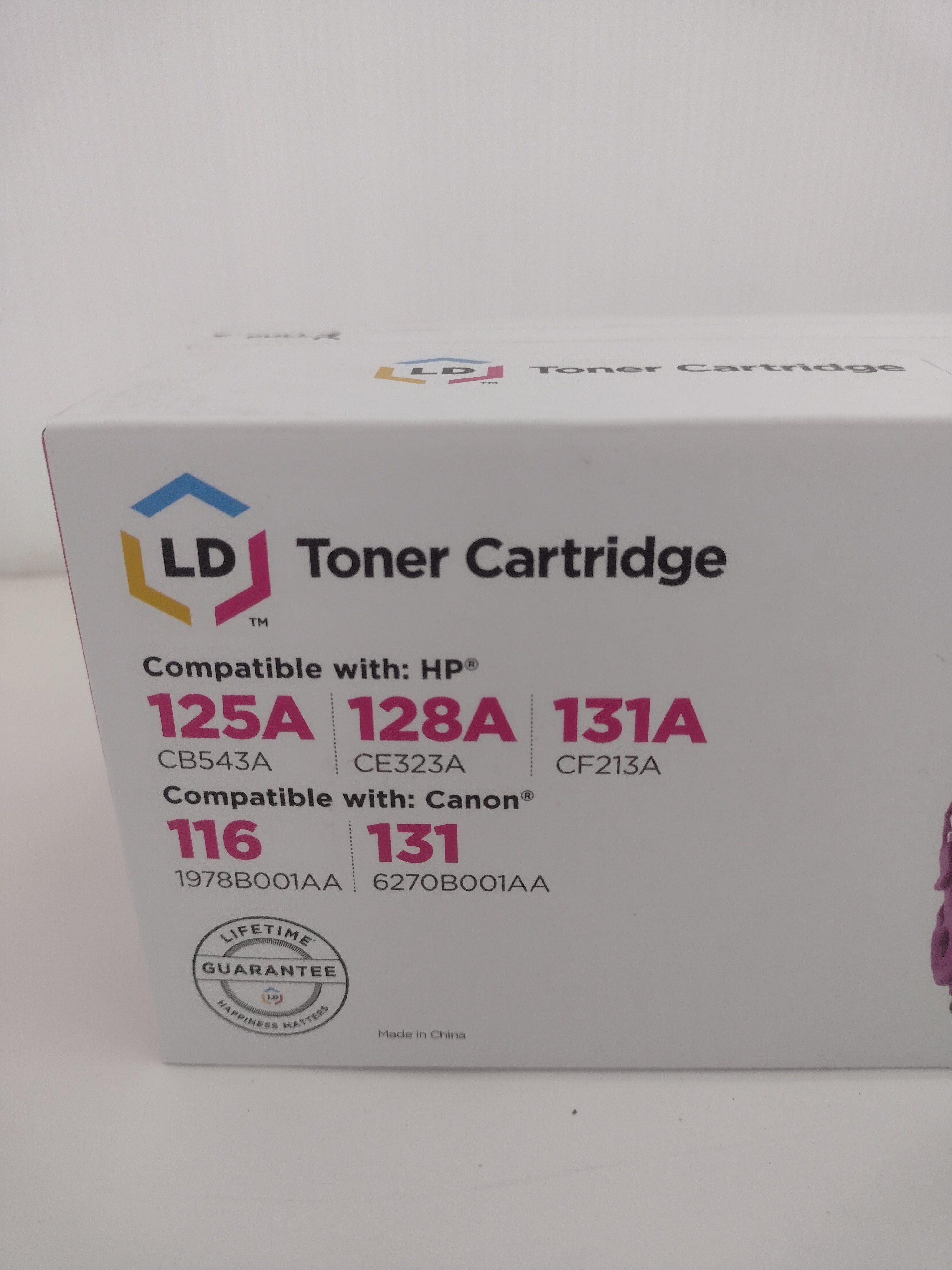 LD Magenta Toner Cartridge (UNIVCF213A) Compatible with HP and Canon Printers