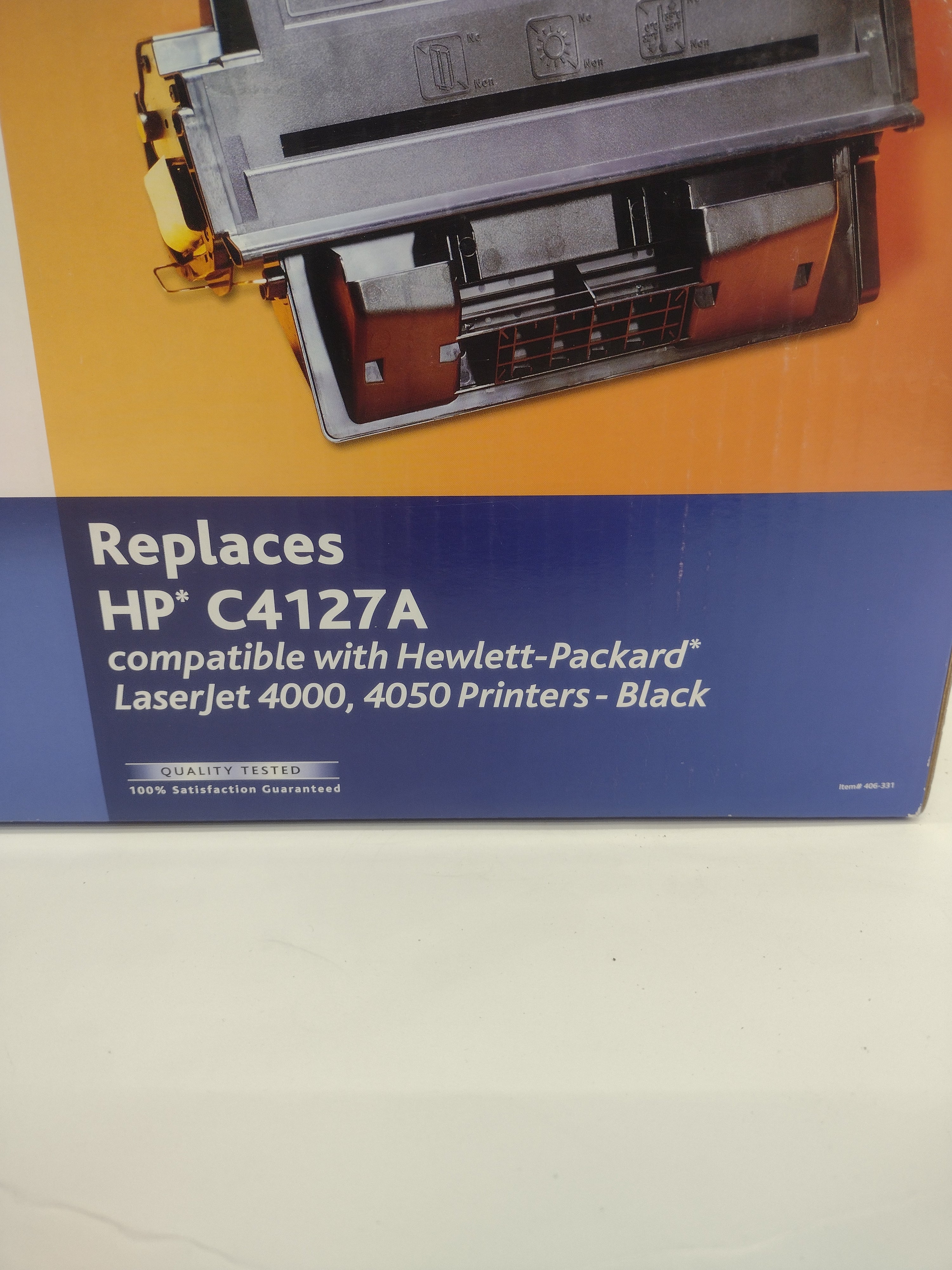Office Depot remanufactured black Toner Cartridge for HP 27A (C4127A) 4000/4050