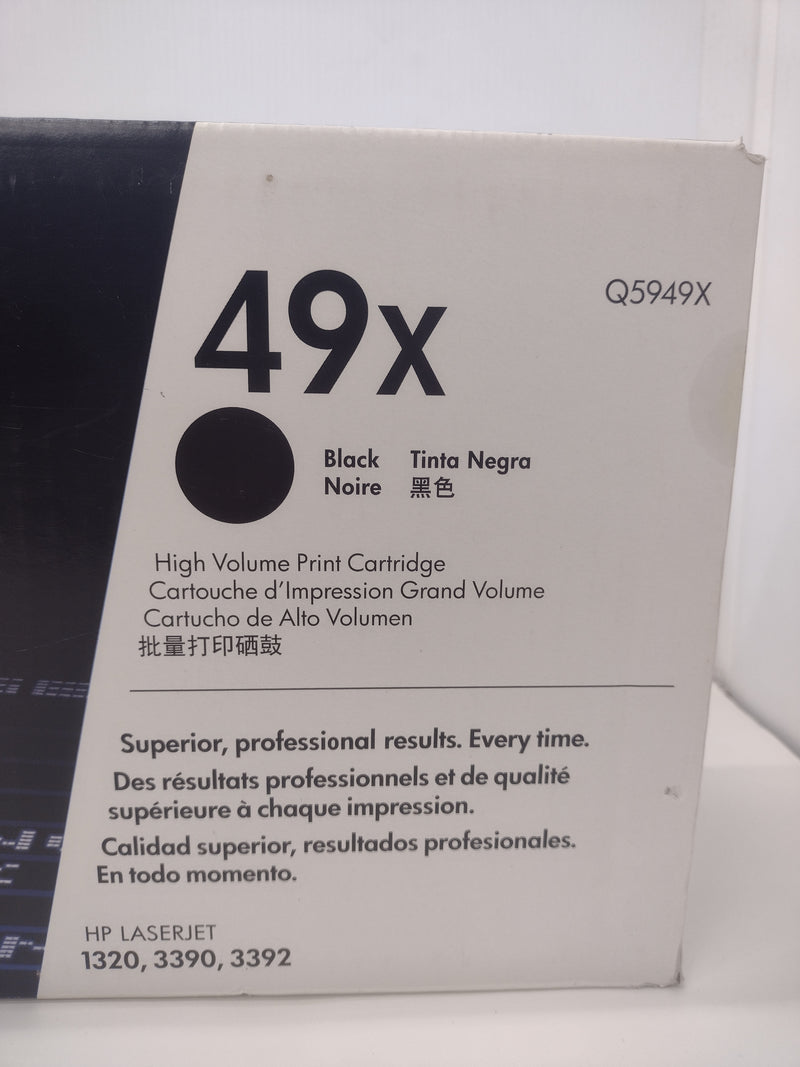 NEW GENUINE - HP LaserJet 49X Q5949X Black Toner Cartridge for HP 1320/3390/3392