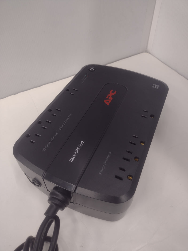 APC BE550G 550VA 330W UPS Battery Backup & Surge Protector