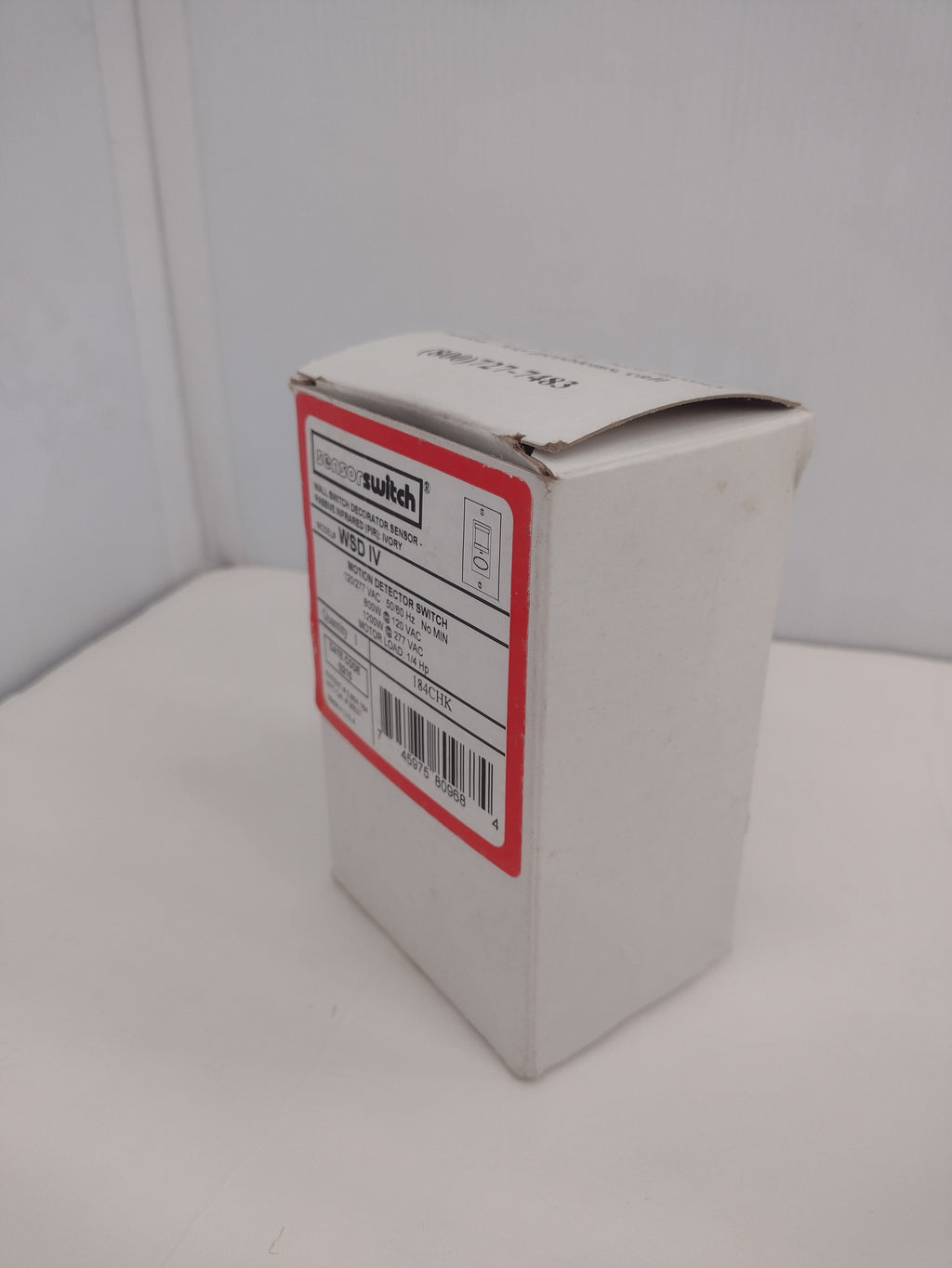 Sensorswitch WSD IV Passive Infrared (PIR) Motion Detector Wall Switch-OPEN BOX