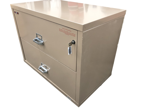 FireKing Pre-Owned 2-Drawer Lateral File Cabinet - Half the Price of New