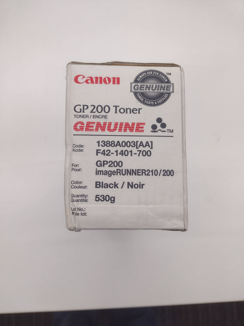 NEW Canon GP200 Black Toner Cartridge 1388A003[AA] for imageRUNNER and GP