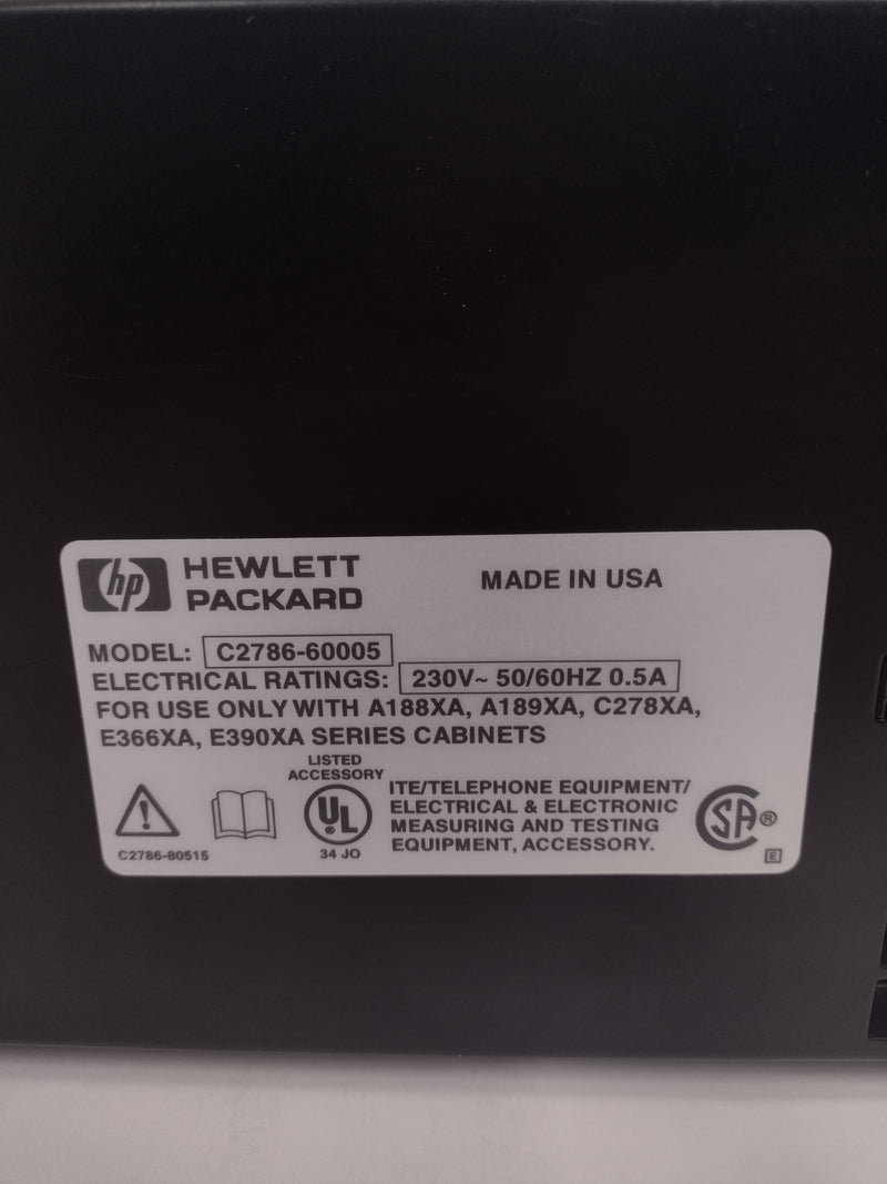 HP C2786-60005 Cabinet Server Rack Dual Cooling Fan Tray