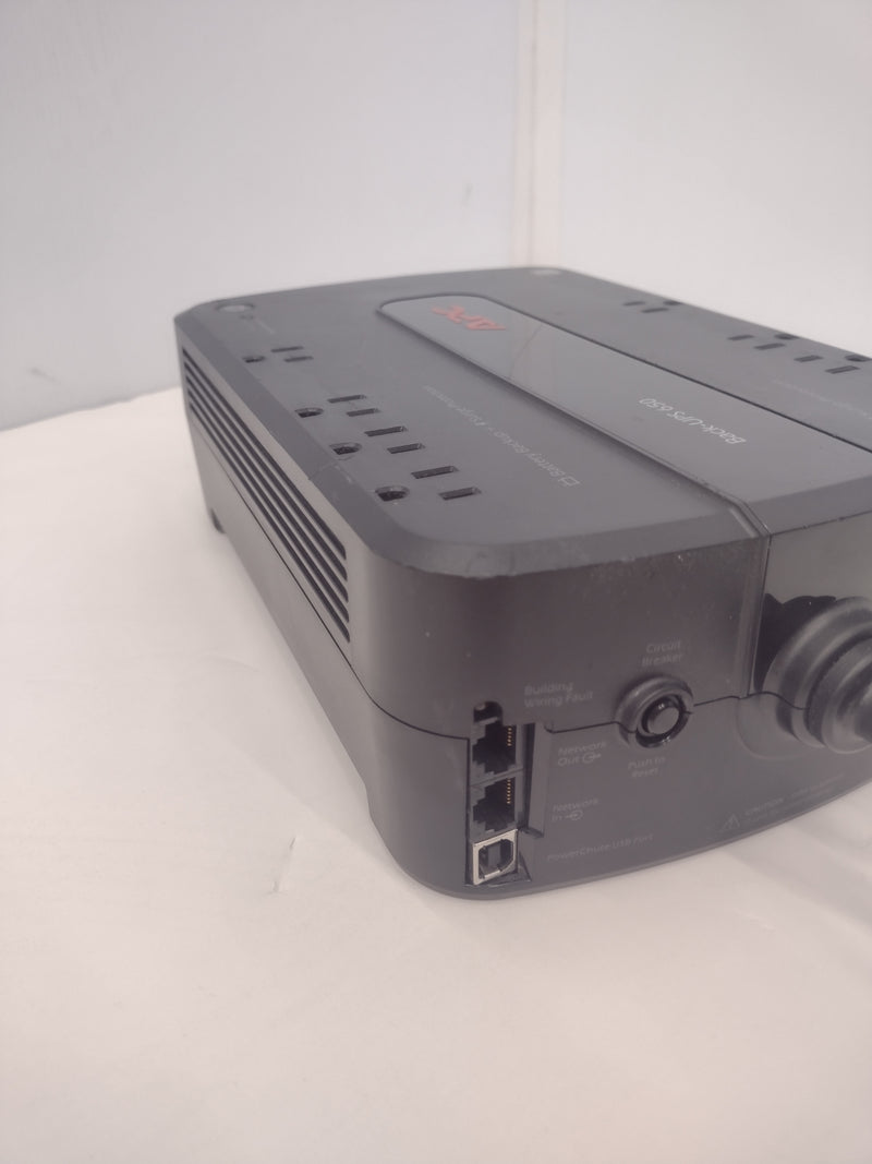 APC BE650G1 650VA 390W UPS Battery Backup & Surge Protector (with NEW BATTERIES)