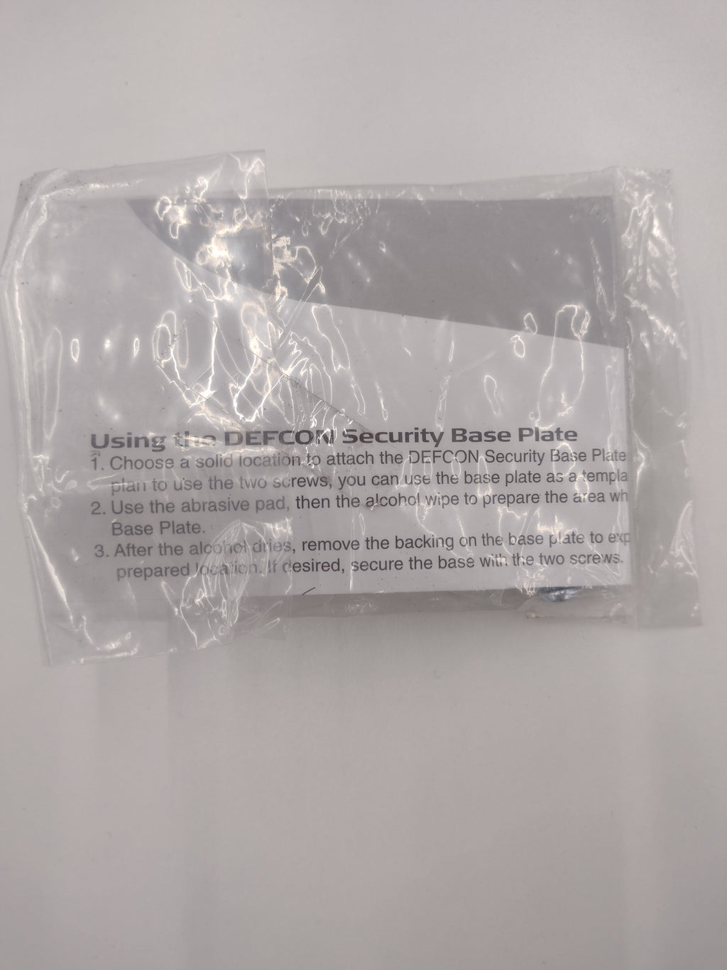 Targus PA400P Security Anchor Base Plate for DEFCON Laptop Cable Locks - NEW