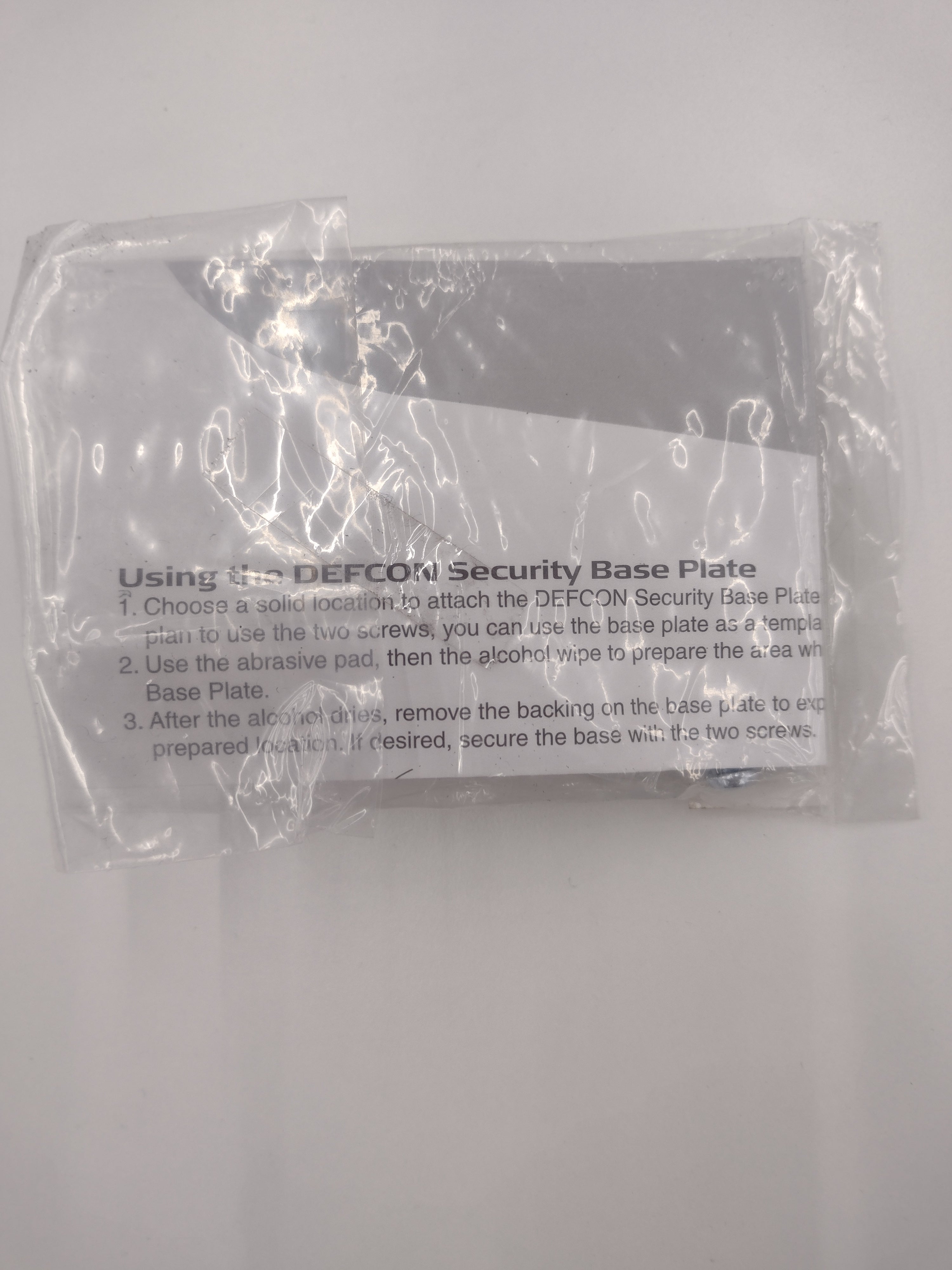 Targus PA400P Security Anchor Base Plate for DEFCON Laptop Cable Locks - NEW
