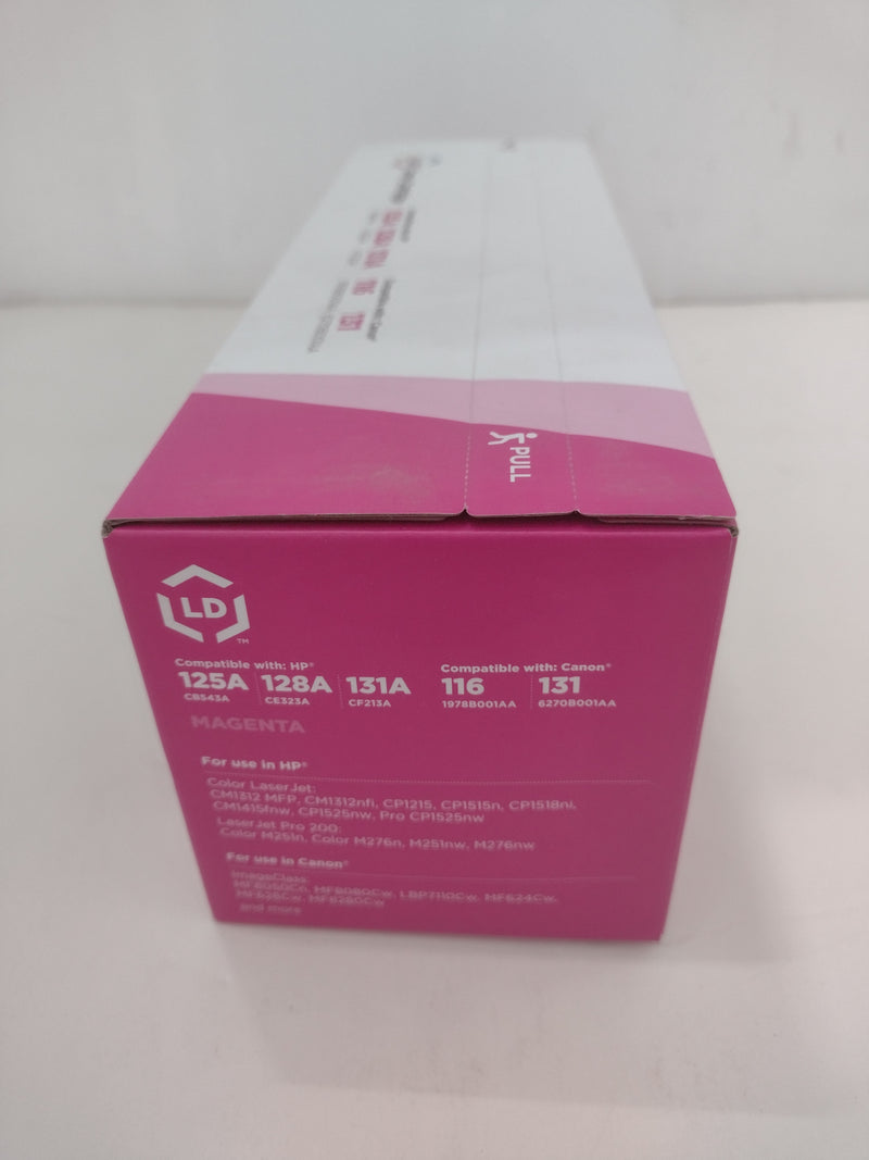 LD Magenta Toner Cartridge (UNIVCF213A) Compatible with HP and Canon Printers