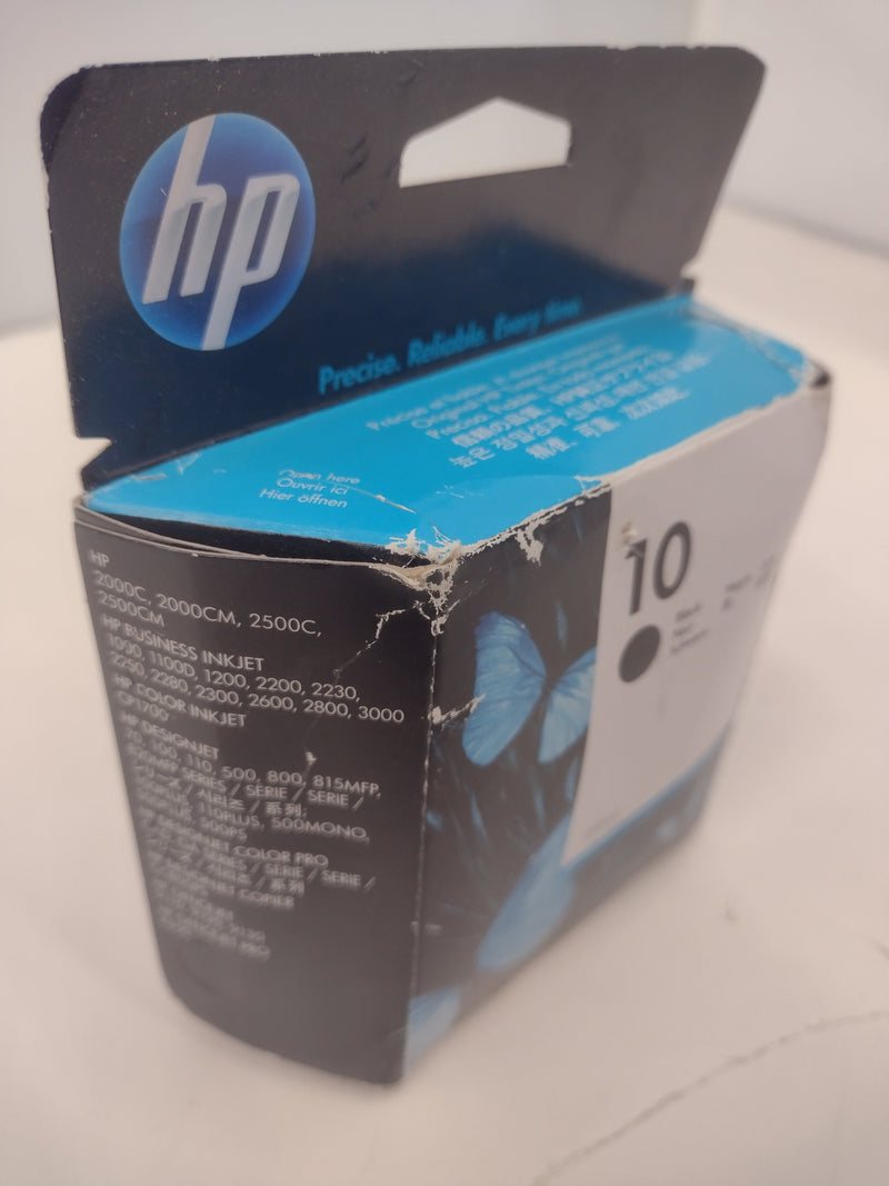 NEW - HP 10 C4844A Black Ink Cartridge 2,200 Page Yield