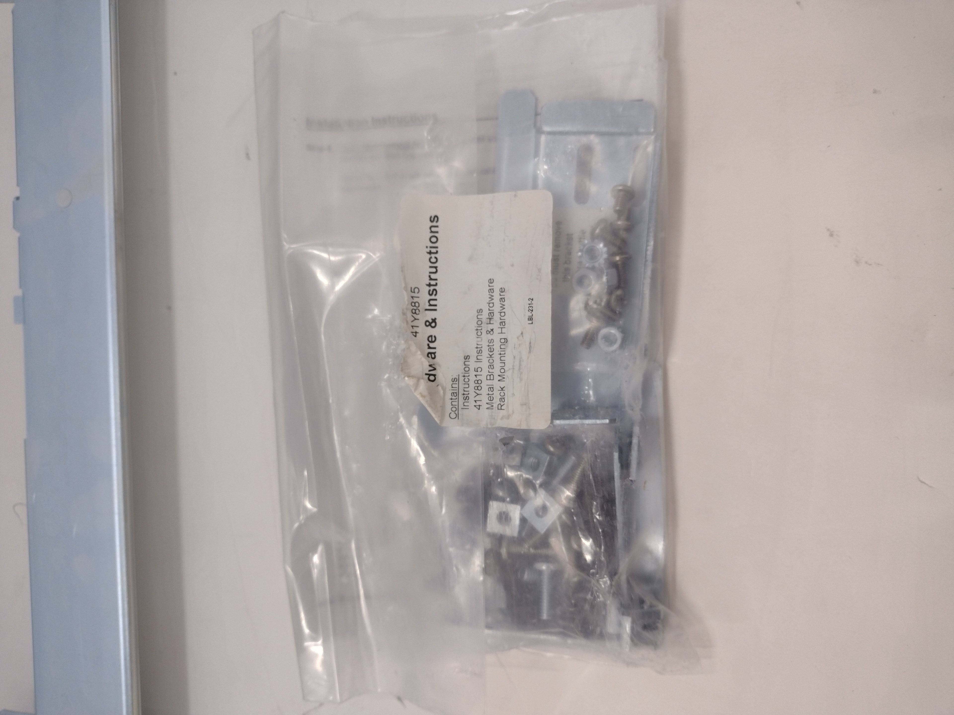 IBM System Third Party Slide Rail Kit for X-Series Servers (x345 & x3650) - NEW