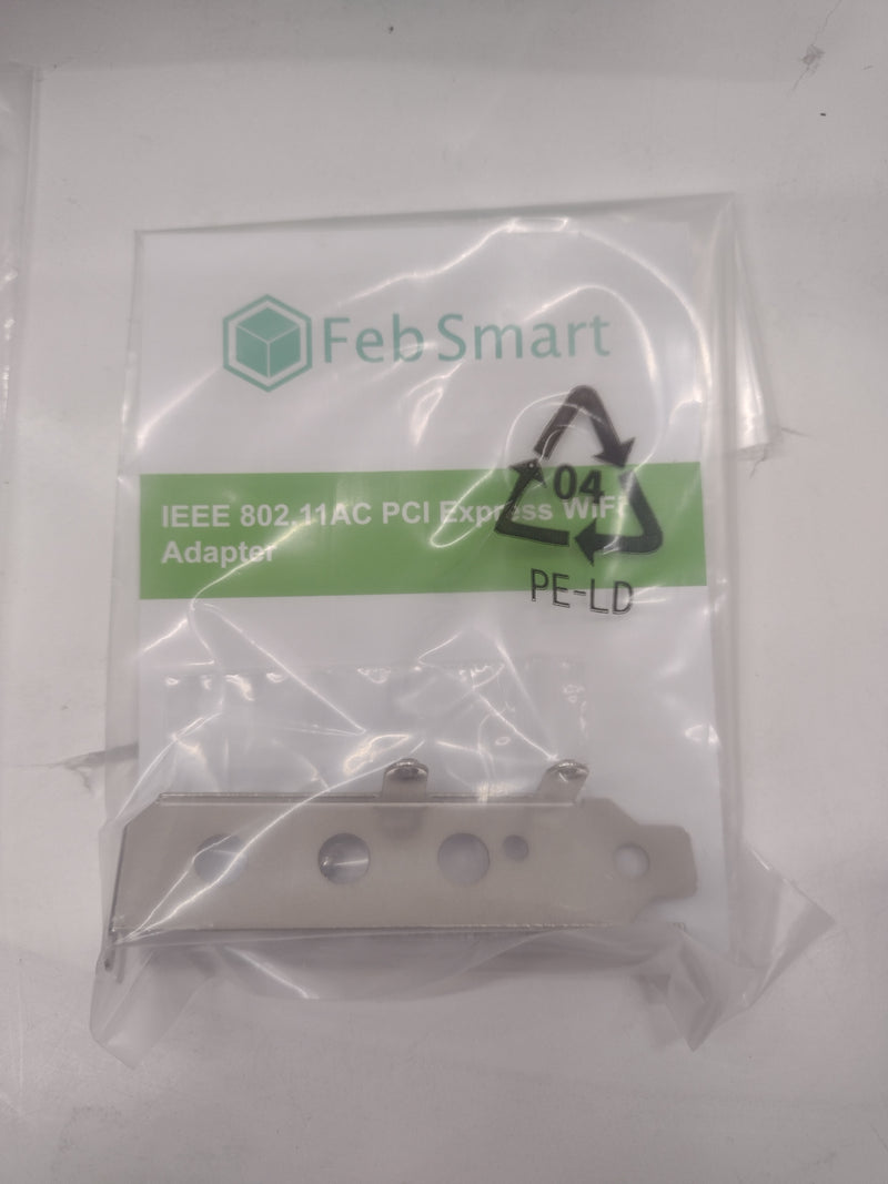 FebSmart FS-AE120 PCIE Wireless Dual Band Network Adapter 2.4/5.0GHz 300/867Mbps