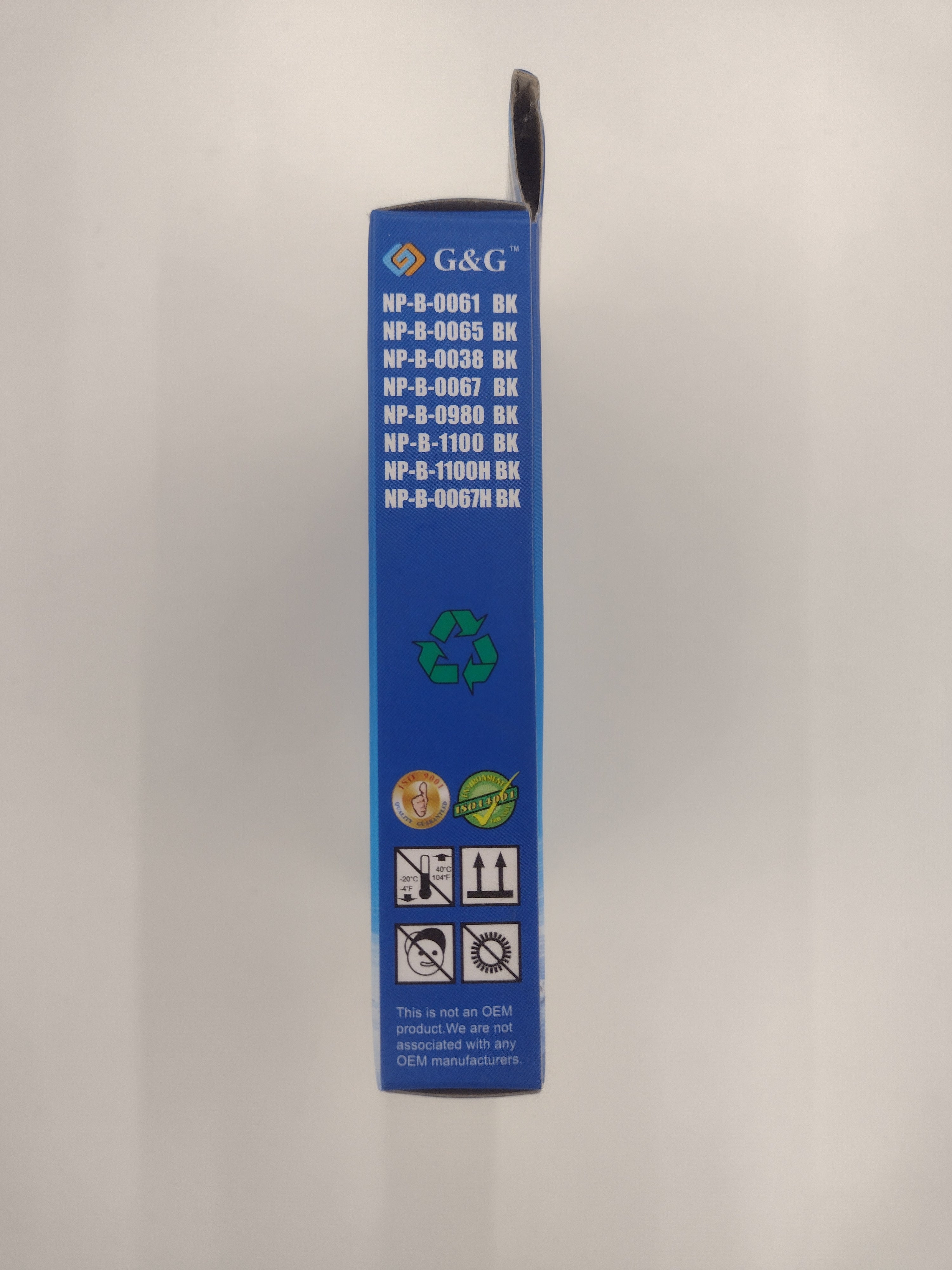 Set of 2 G&G Black and Yellow (NP-B-0061) Ink Cartridges for Brother Printers