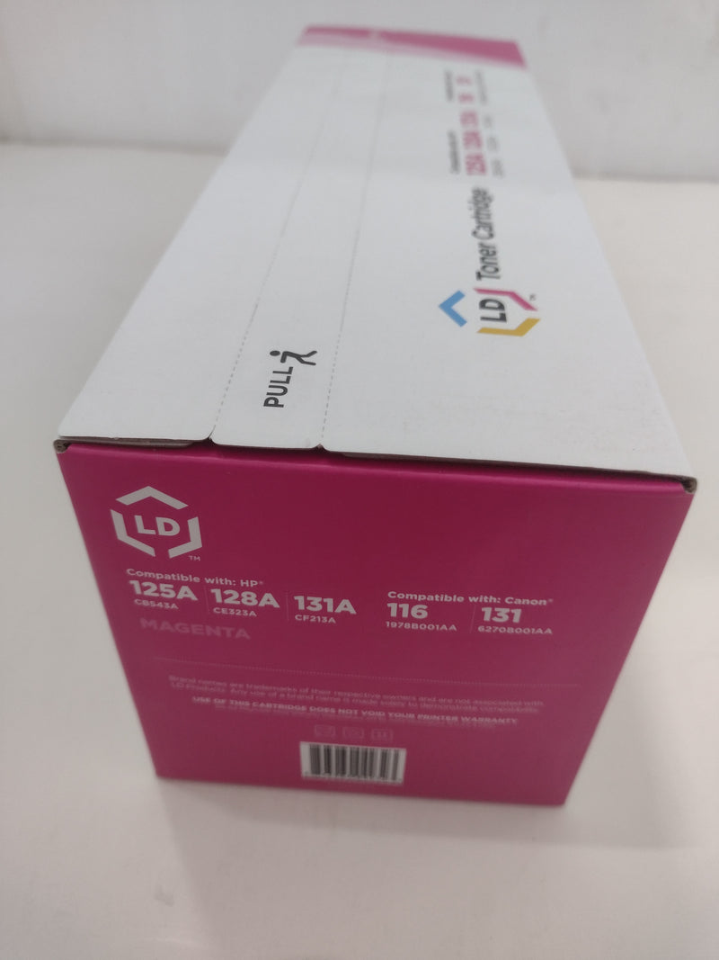 LD Magenta Toner Cartridge (UNIVCF213A) Compatible with HP and Canon Printers