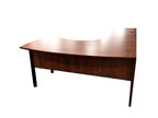 Office Source Arc Desk, L-Shape with Drawers