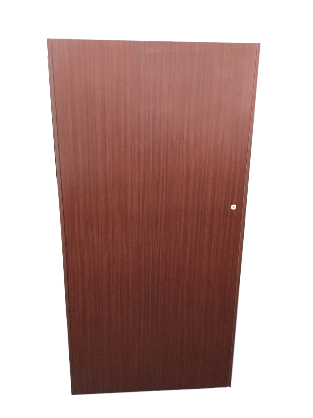 Candex 5-Shelf Mahogany Laminate Bookcase