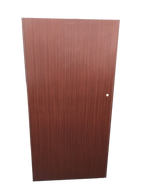 Candex 5-Shelf Mahogany Laminate Bookcase