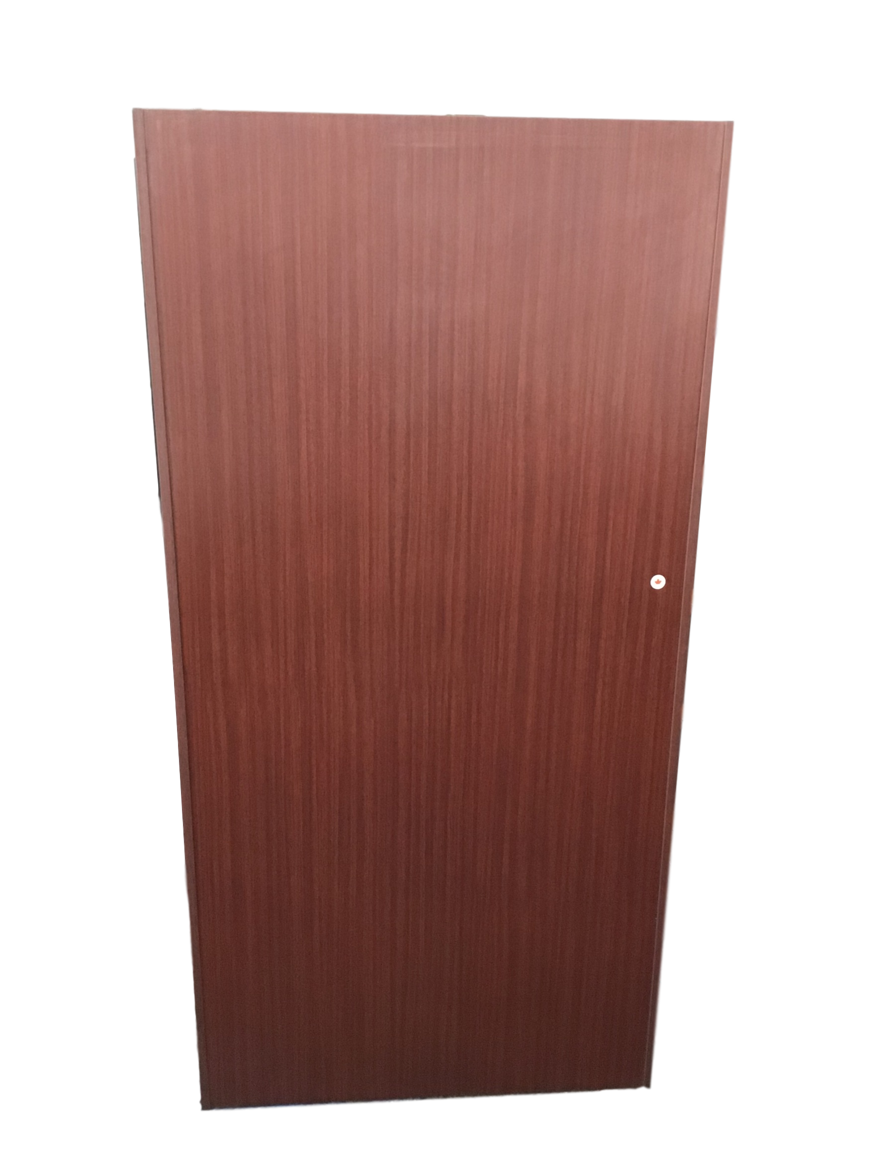 Candex 5-Shelf Mahogany Laminate Bookcase