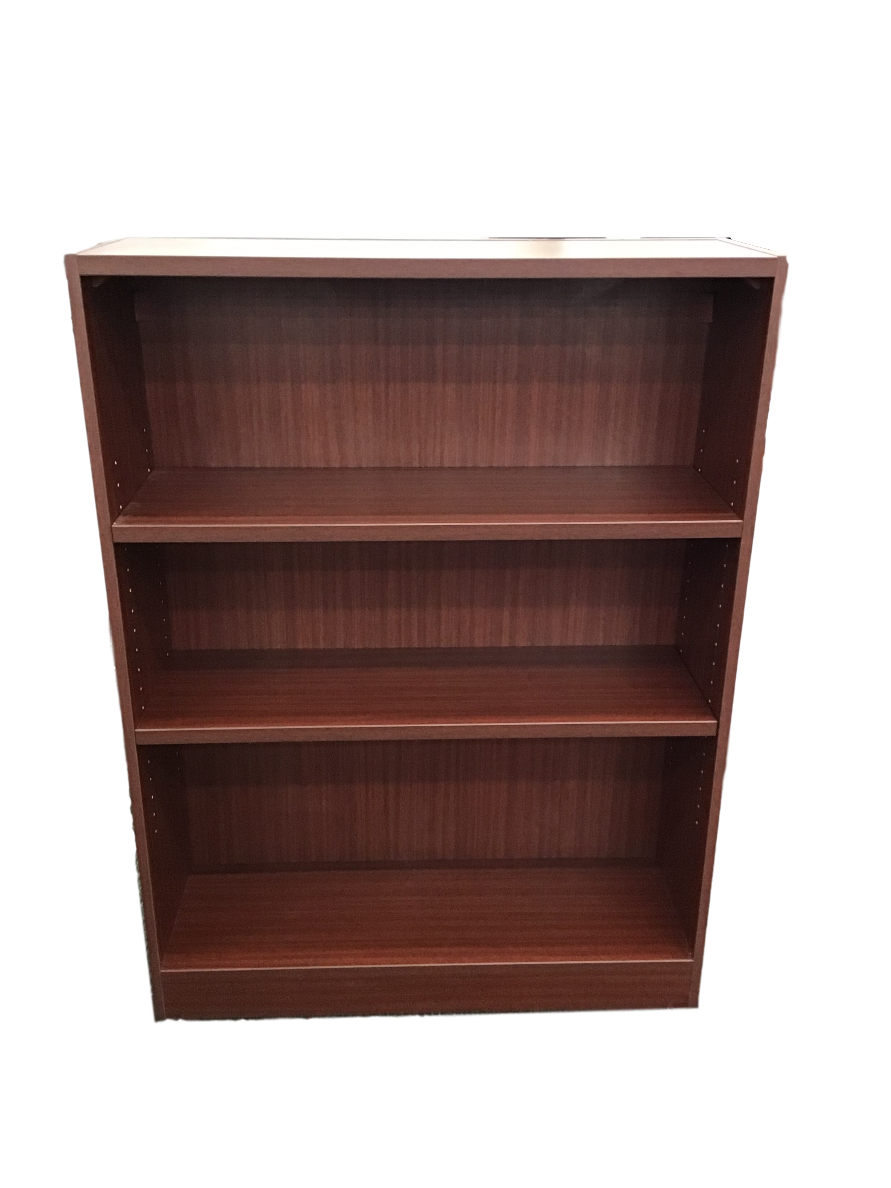 Candex 3-Shelf Mahogany Bookcase 48"(H)