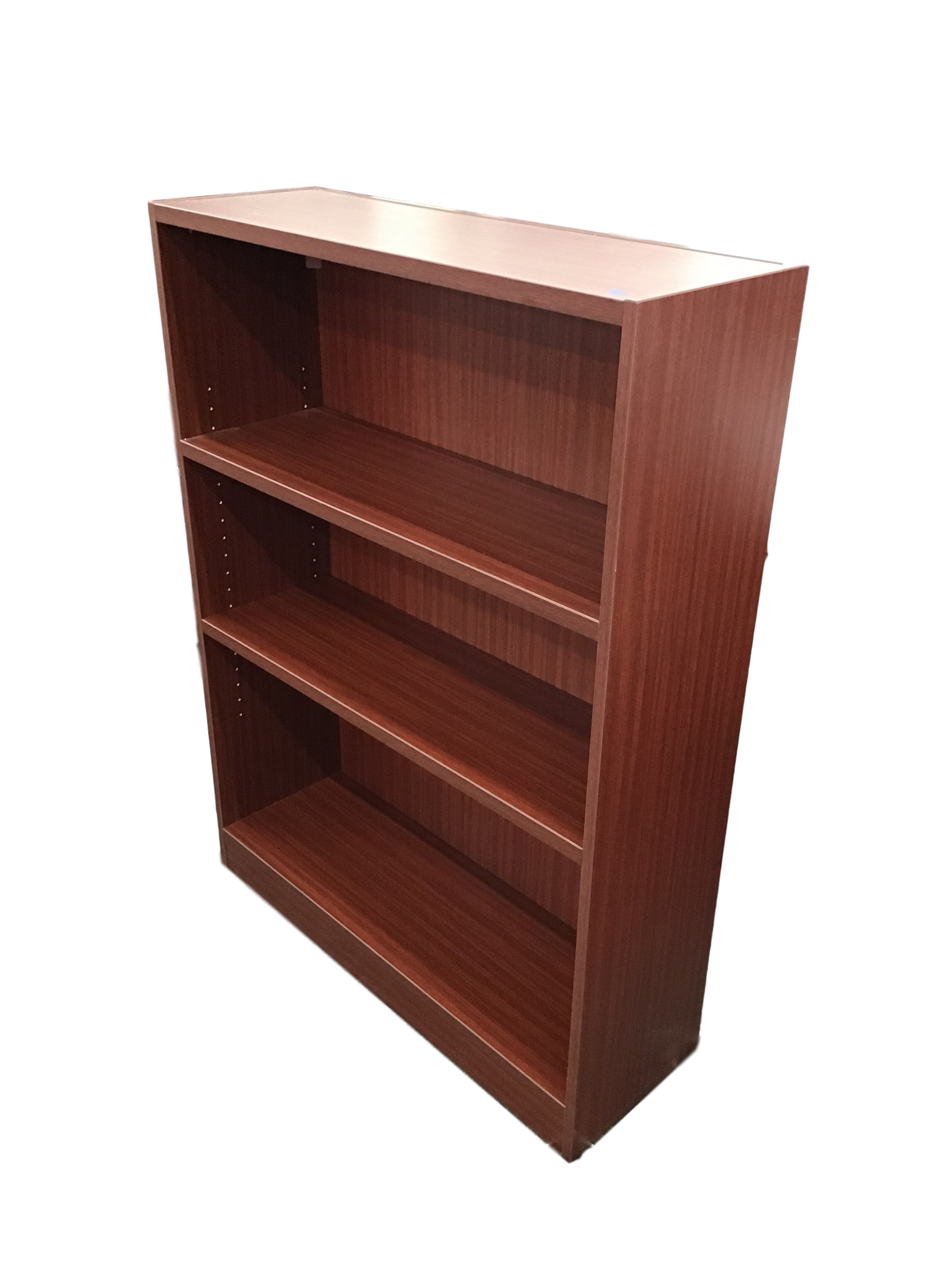 Candex 3-Shelf Mahogany Bookcase 48"(H)