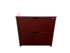 Pre-Owned Candex Mahogany 2-Drawer Lateral File