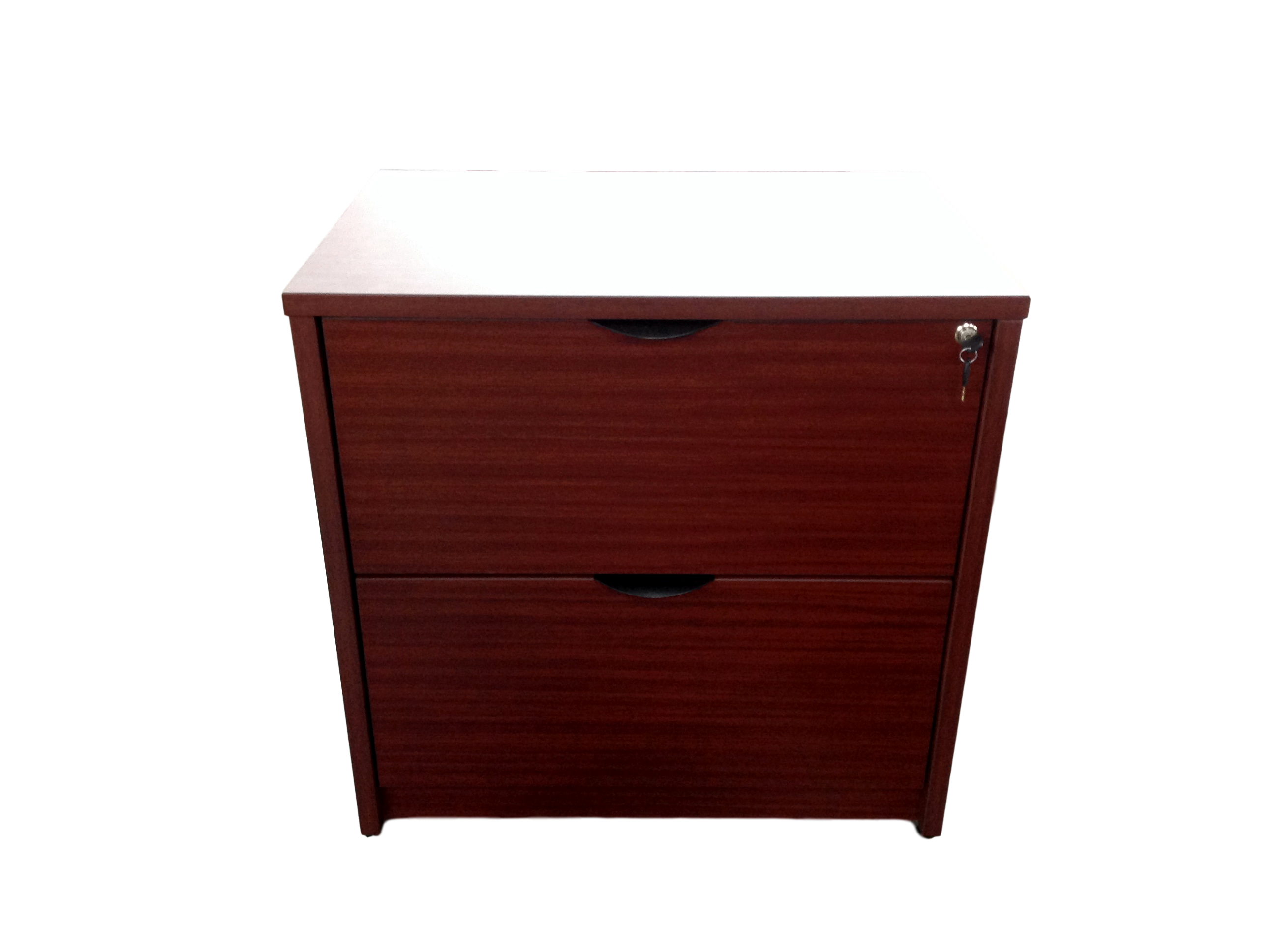 Pre-Owned Candex Mahogany 2-Drawer Lateral File