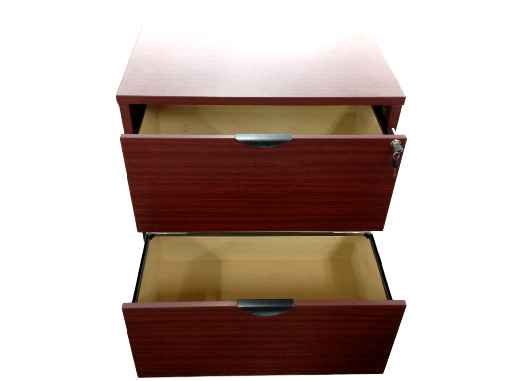 Pre-Owned Candex Mahogany 2-Drawer Lateral File