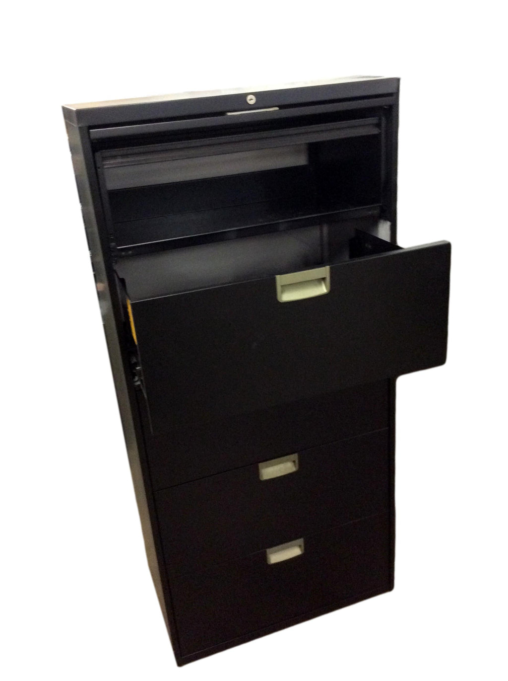 Steelcase 5 Drawer Lateral File - Black
