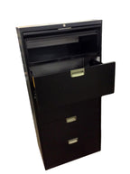 Steelcase 5 Drawer Lateral File - Black