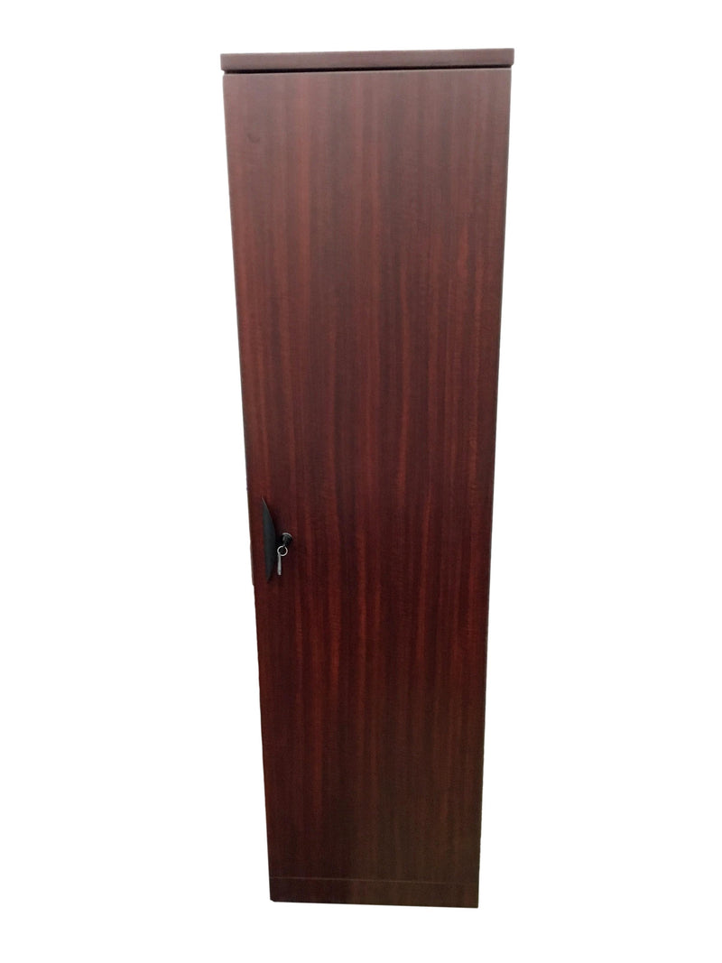 OfficeSource Storage & Wardrobe Cabinets Personal Unit - Mahogany Laminate