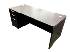 Office Source Laminate Espresso Desk 30" x 71"