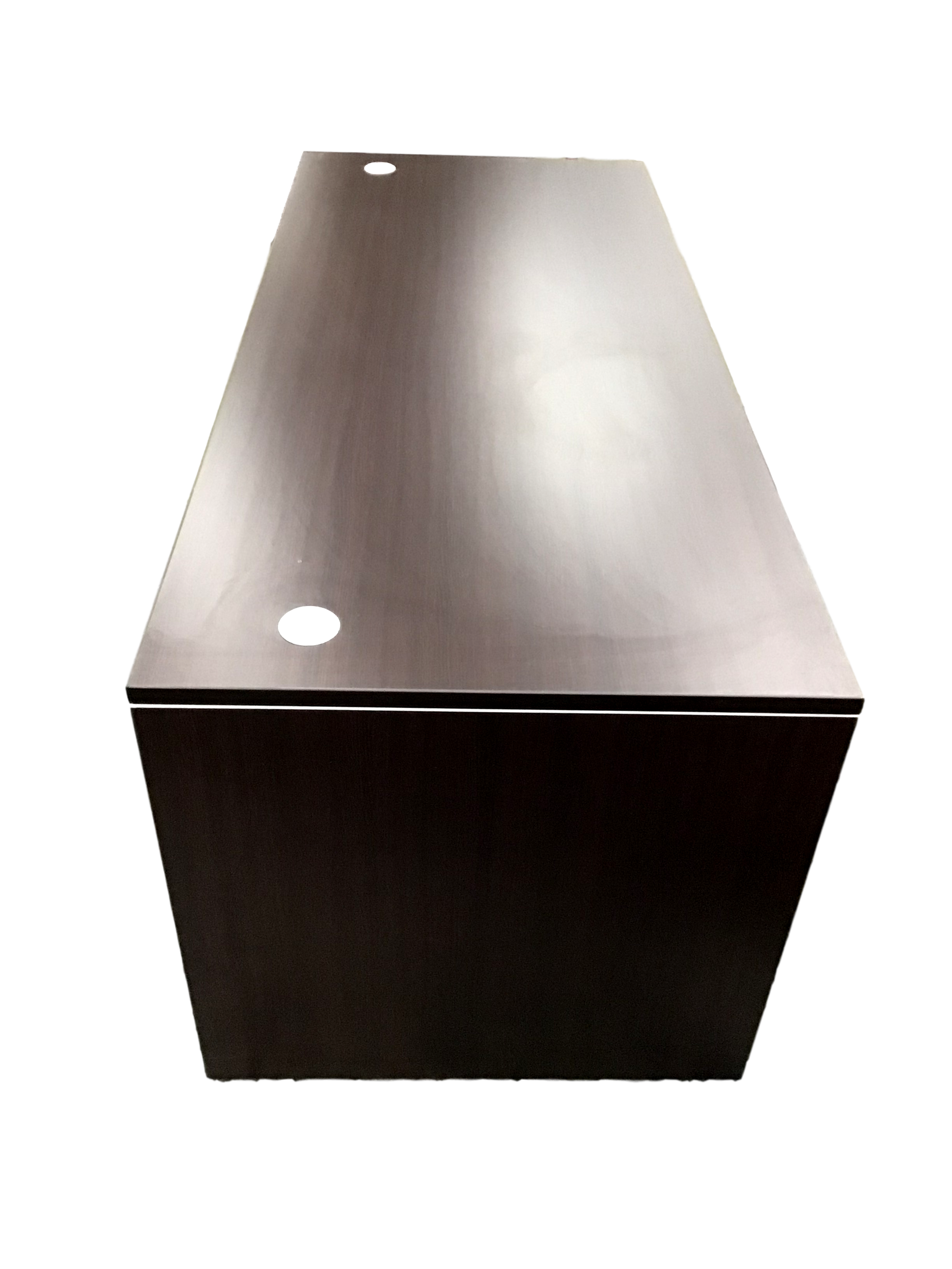 Office Source Laminate Espresso Desk 30" x 71"