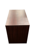 Office Source Mahogany Laminate 2 Drawer Lateral File - 22"D x 35 1/2"W x 29 1/2"H.